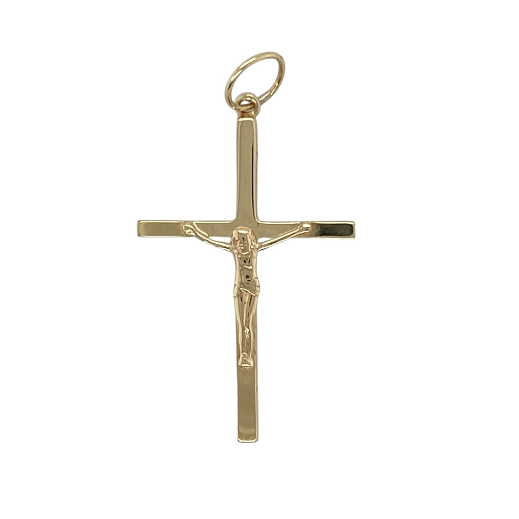 9ct Gold Crucifix Pendant
