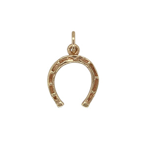 9ct Gold Horseshoe Pendant