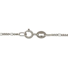 Load image into Gallery viewer, 9ct White Gold &amp; Diamond Set Open Heart 18&quot; Necklace
