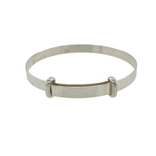 Load image into Gallery viewer, New 925 Silver Plain Baby Expander Bangle
