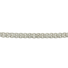 Load image into Gallery viewer, New 925 Silver 9&quot; Patterned Engraved Rollerball Bracelet
