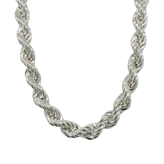 New 925 Silver 26" Rope Chain