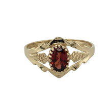 Load image into Gallery viewer, 9ct Gold &amp; Garnet Set Ring
