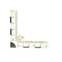 Load image into Gallery viewer, 9ct Gold &amp; Cubic Zirconia Set Heart Stud Earrings
