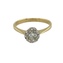 Load image into Gallery viewer, 18ct Gold &amp; Diamond Set Solitaire Ring
