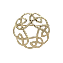 Load image into Gallery viewer, 9ct Gold Celtic Knot Brooch

