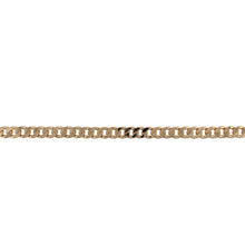 Load image into Gallery viewer, 9ct Gold 7.75&quot; Curb Bracelet
