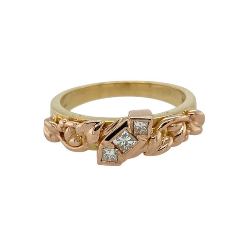 18ct Gold & Diamond Set Clogau Tree of Life Ring