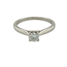 Load image into Gallery viewer, 9ct White Gold &amp; Diamond Set Solitaire Ring
