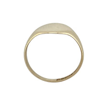 Load image into Gallery viewer, 9ct Gold Oval Plain Signet Ring
