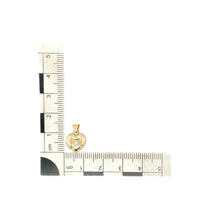 Load image into Gallery viewer, 9ct Gold &amp; Cubic Zirconia Set Heart Locket
