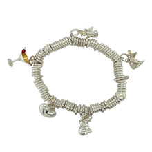 Load image into Gallery viewer, 925 Silver 8&quot; Charm Bracelet

