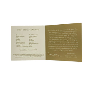 2021 22ct Gold Half Sovereign