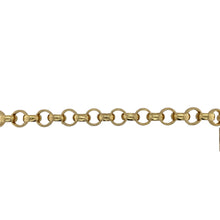 Load image into Gallery viewer, New 925 Silver Heavily 9ct Gold Plated 24&quot; Patterned Belcher Chain
