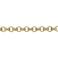 Load image into Gallery viewer, New 925 Silver Heavily 9ct Gold Plated 24&quot; Patterned Belcher Chain
