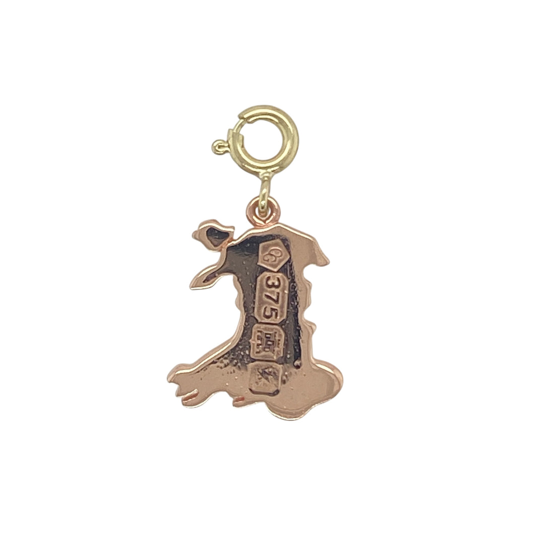 9ct Gold Clogau Wales Hallmarked Charm