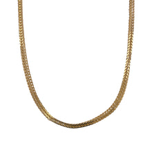 Load image into Gallery viewer, 9ct Gold 18&quot; Square Style Snake Link Chain
