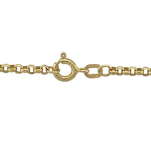 Load image into Gallery viewer, 9ct Gold Diamond &amp; Blue Topaz Set 20&quot; Necklace
