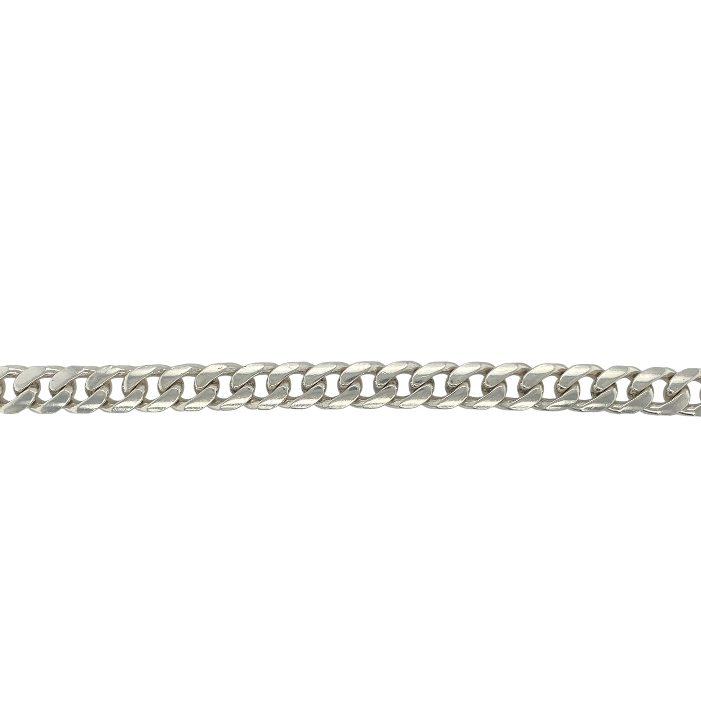 925 Silver 8.5" Curb Bracelet