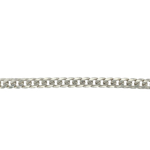 925 Silver 8.5" Curb Bracelet