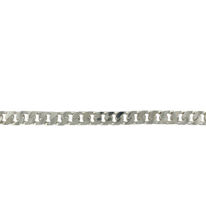 925 Silver 8.5" Curb Bracelet