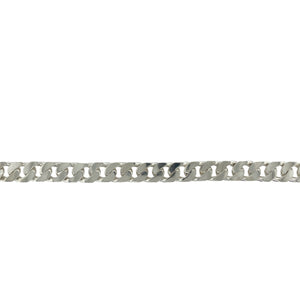 925 Silver 8.5" Curb Bracelet