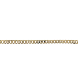 9ct Gold 7.5" Curb Bracelet