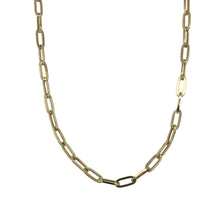 Load image into Gallery viewer, 9ct Gold 20&quot; Paperclip Chain
