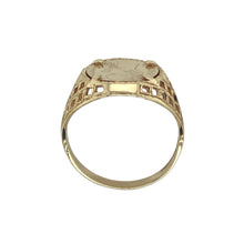 Load image into Gallery viewer, 9ct Gold Coin Style Ring
