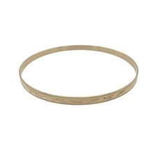 Load image into Gallery viewer, 9ct Solid Gold Patterned Bangle
