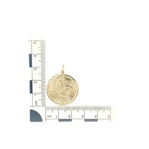 9ct Gold St Christopher Pendant