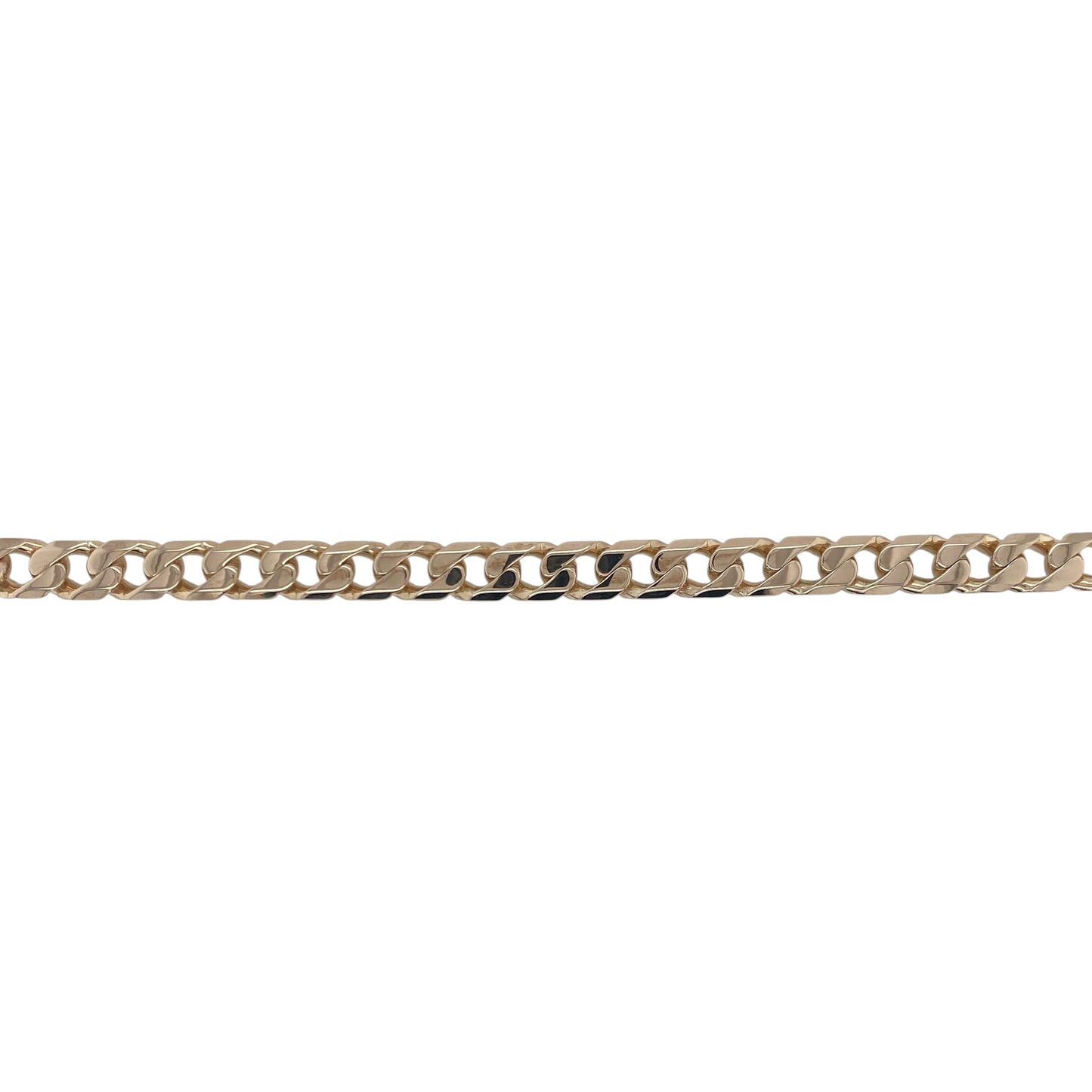 9ct Gold 9.5" Curb Bracelet