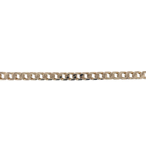 9ct Gold 9.5" Curb Bracelet
