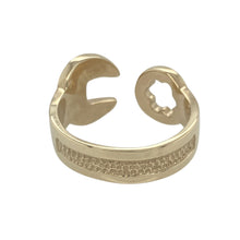 Load image into Gallery viewer, 9ct Gold Spanner Style Torque Ring
