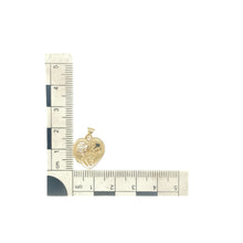 Load image into Gallery viewer, 9ct Gold Heart Flower &#39;I Love You&#39; Locket
