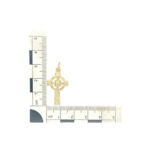 9ct Gold Celtic Cross Pendant