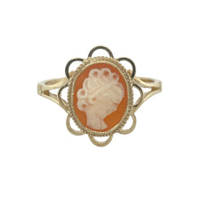 Load image into Gallery viewer, 9ct Gold &amp; Cameo Set Ring
