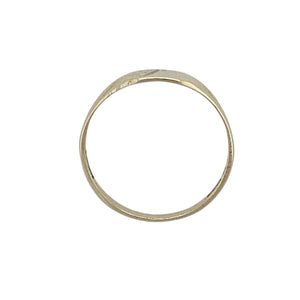 9ct Gold Patterned Signet Ring