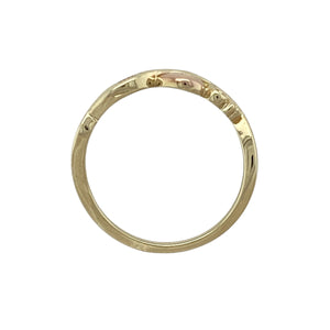 9ct Gold & Diamond Set Tree of Life Ring