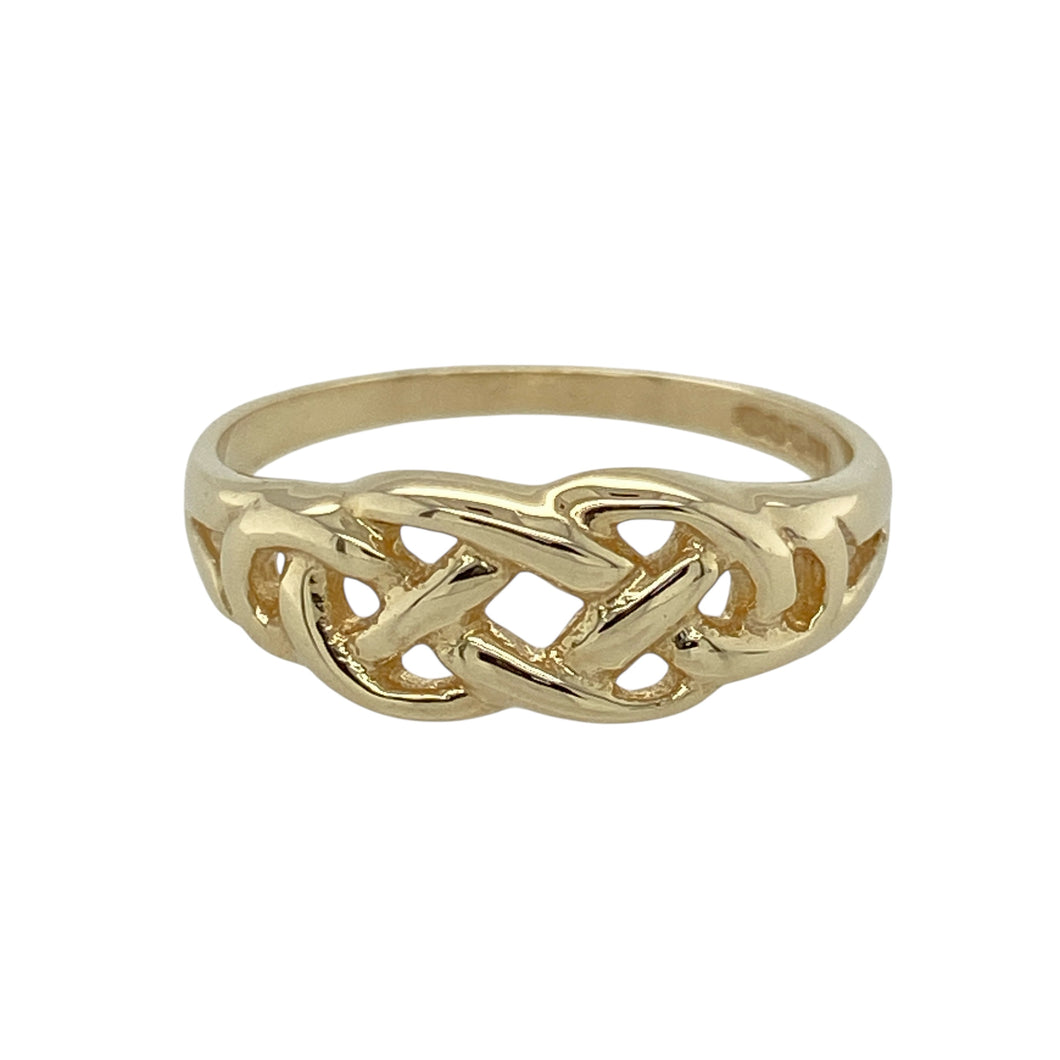 9ct Gold Celtic Knot Ring