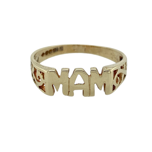 9ct Gold Mam Ring