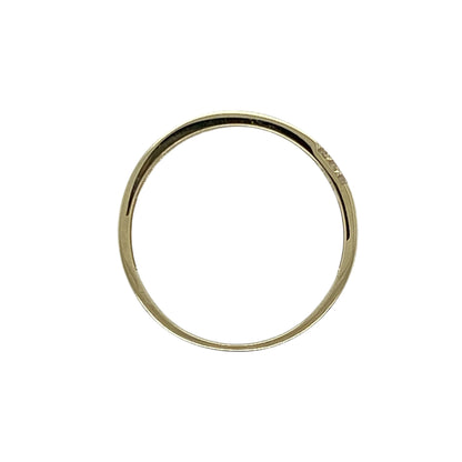 9ct Gold & Cubic Zirconia Set Band Ring