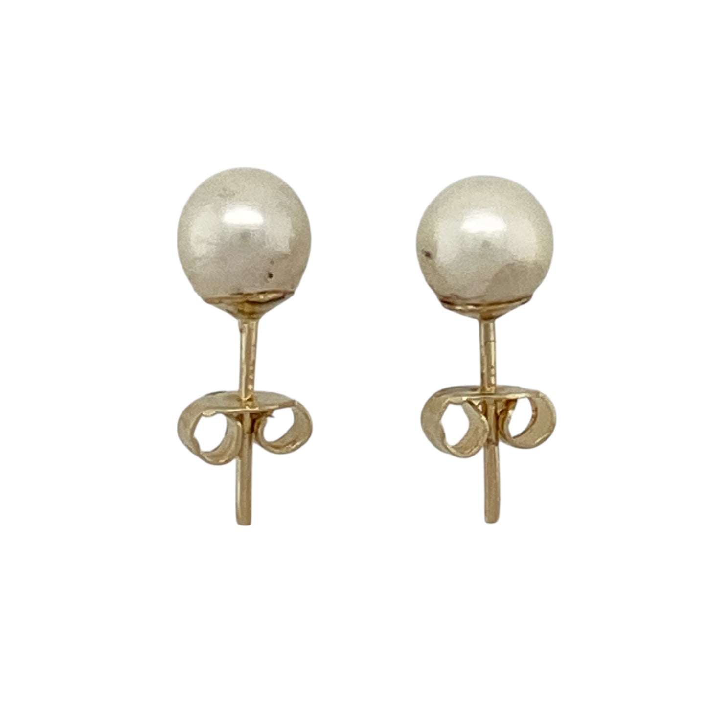 9ct Gold & Pearl Set Stud Earrings