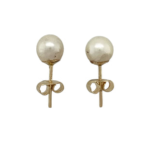 9ct Gold & Pearl Set Stud Earrings
