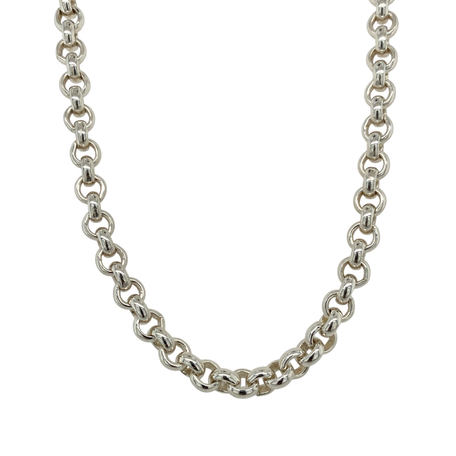 925 Silver 30" Belcher Chain