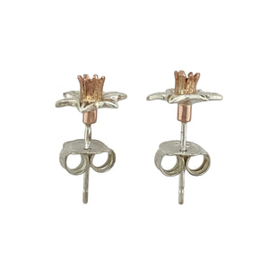 925 Silver Clogau Daffodil Stud Earrings