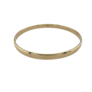 9ct Solid Plain Bangle