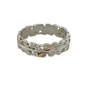 925 Silver Clogau Tree of Life Band Ring