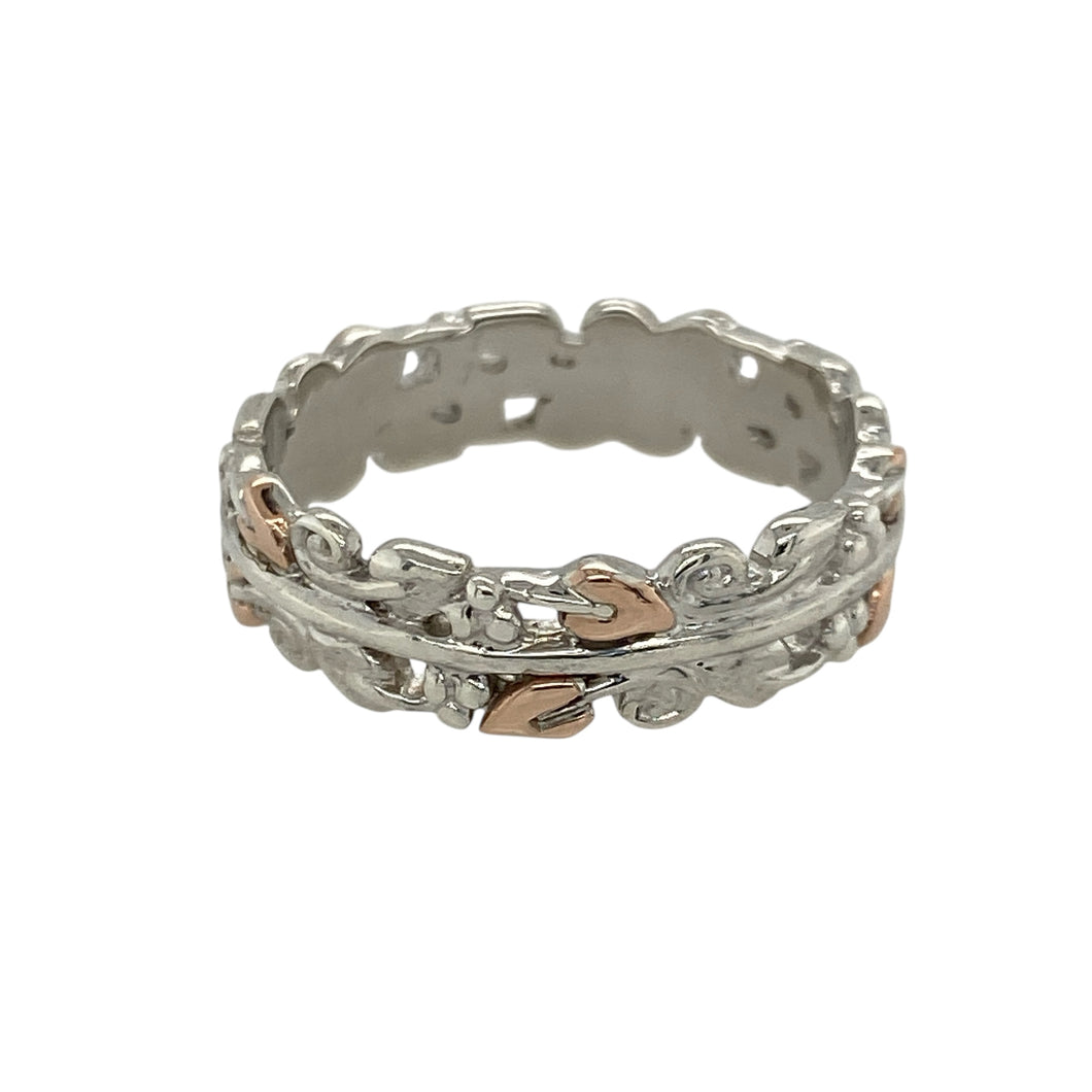 925 Silver Clogau Tree of Life Band Ring
