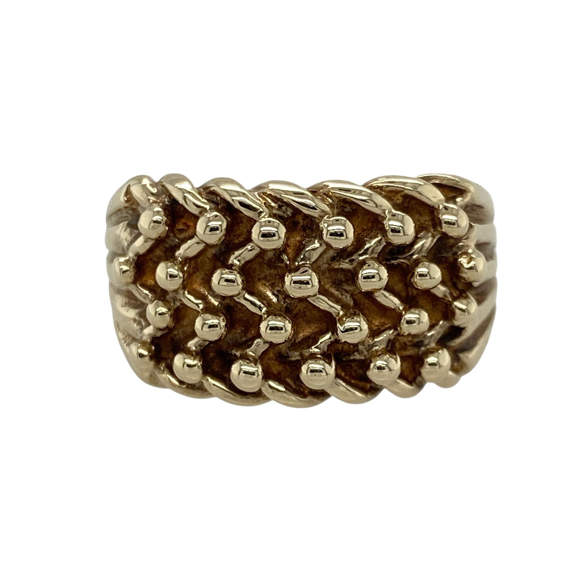 9ct Gold Keeper Ring